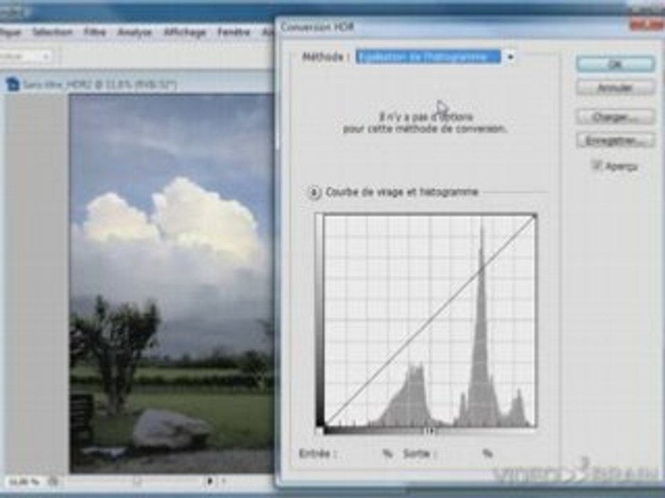 Photoshop CS3: Convertir une image 32 Bits en une de 16 Bits
