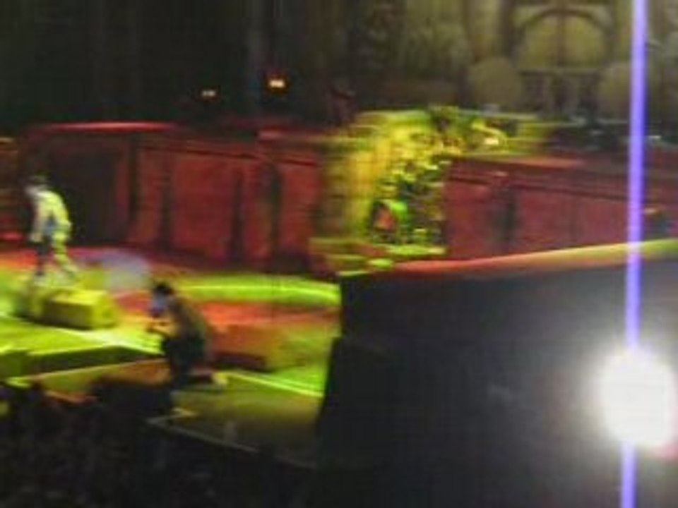 IRON MAIDEN "Aces High" + "2 Minutes..." à Bercy 01/07/2008