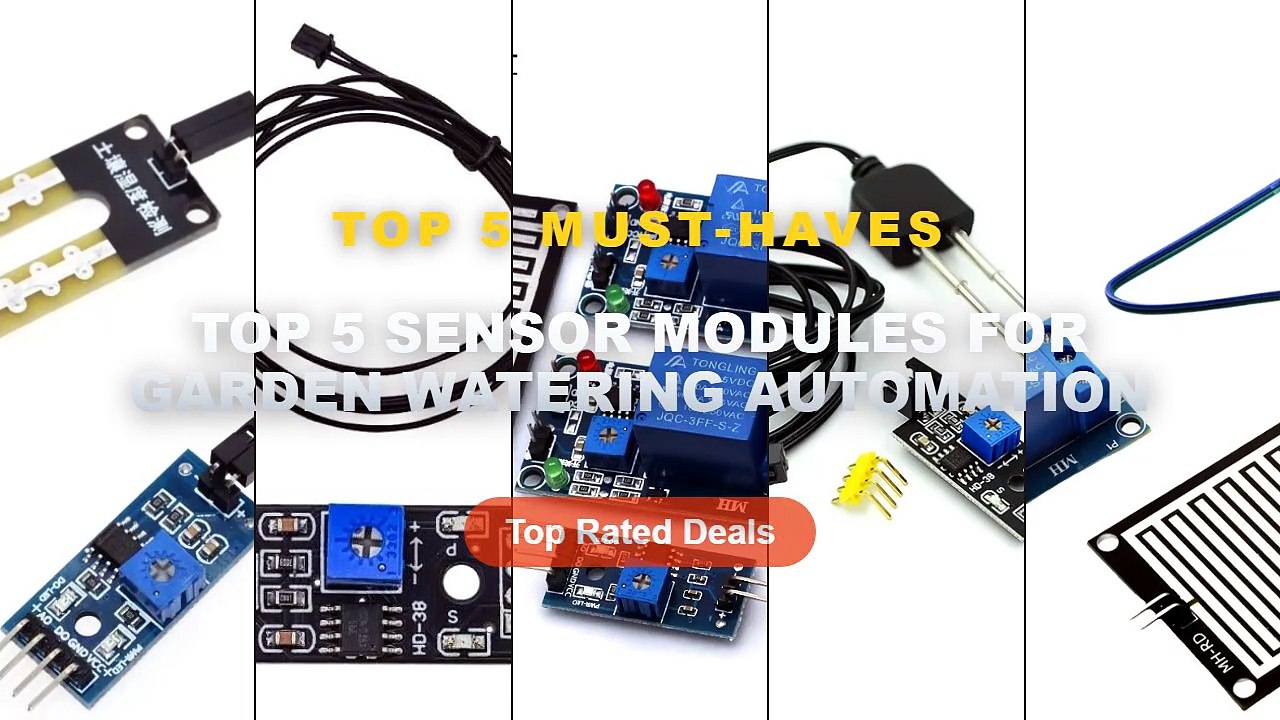 Why Everyone Is Buying Top 5 Sensor Modules For Garden Watering ...