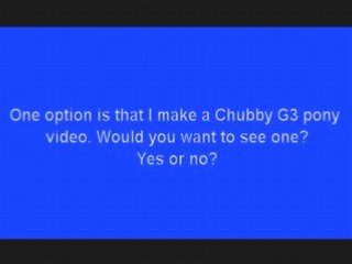 Chubby or Pearlized G3 Pony Tutoral