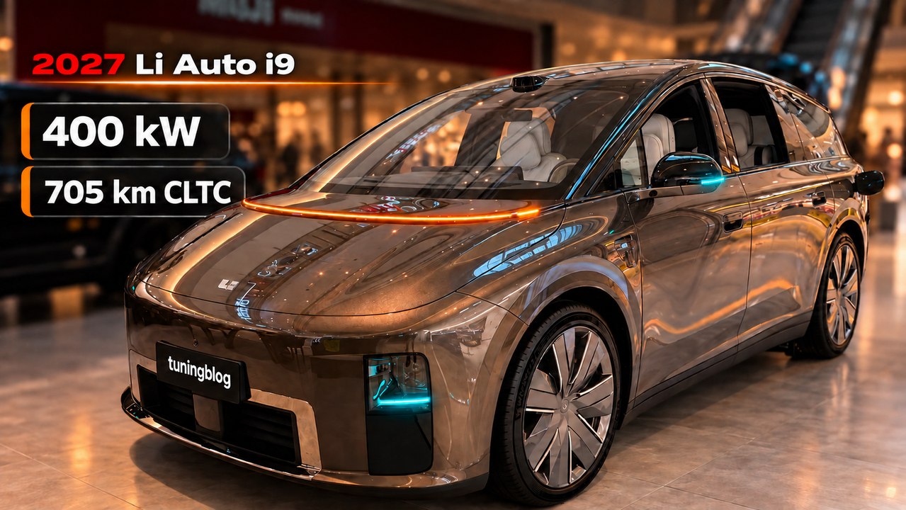 2027 Li Auto i9: 4 Liegesitze und 29 Lautsprecher für ein mobiles Wohnzimmer