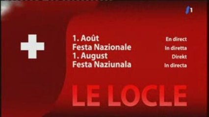 [SSR] 1er août, Festa Nazionale, 1. August, Festa Naziunala