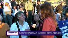 JIN TV |GÜNDEMİN SESİ-Suriye'deki saldırılara karşı öfke:Rojava vicdandır