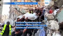 Desabamento de prédio em Gaza mata 21 pessoas, entre as quais 11 crianças