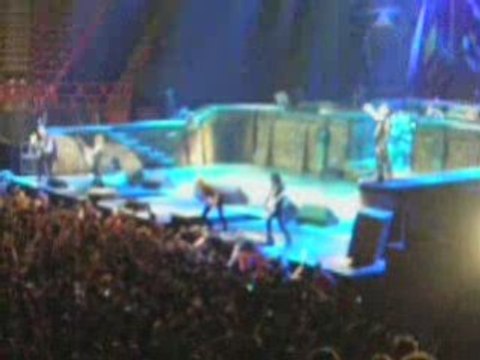 IRON MAIDEN Heaven... et Run... Bercy 1er juillet 2008