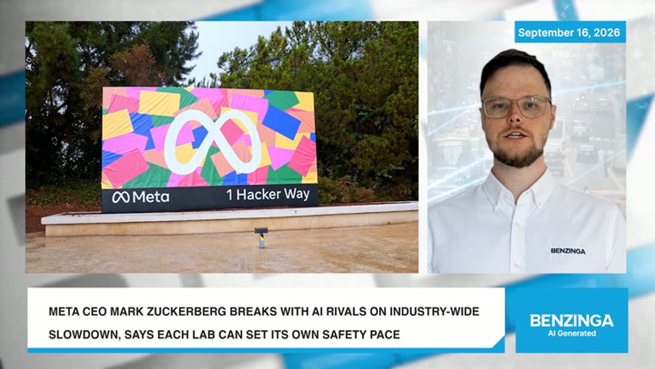 Zuckerberg Rejects AI Slowdown