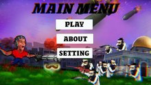 Abofalah's Warfare - gameplay Unity Controversial Ragdoll Shoot em up Palestine/Israel Celebrity