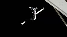 Russia's Progress 92 Cargo Ship Docks At Space Station