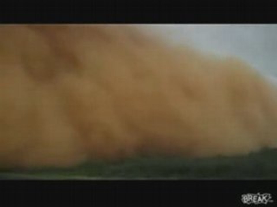 Driving Through a Massive Dust Storm