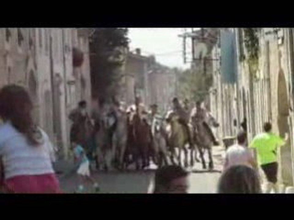 Marsillarguesfestival d'abrivados le 30 juillet 08