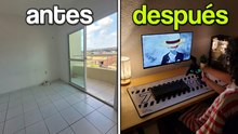 Así convertí mi cuarto vacío en un cuarto gamer
