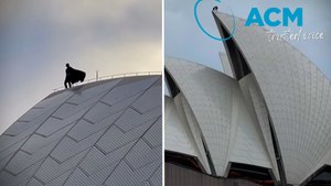 New South Gotham? Batman spotted atop iconic Sydney Opera House