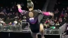 Did you know Livvy was this talented 😍 #gymnastics #ncaa #livvy #basketball_1080p60
