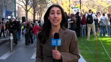 Hundreds of students protest Pauline Hanson