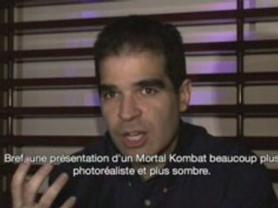 MORTAL KOMBAT VS DC UNIVERSE - INTERVIEW - ED BOON