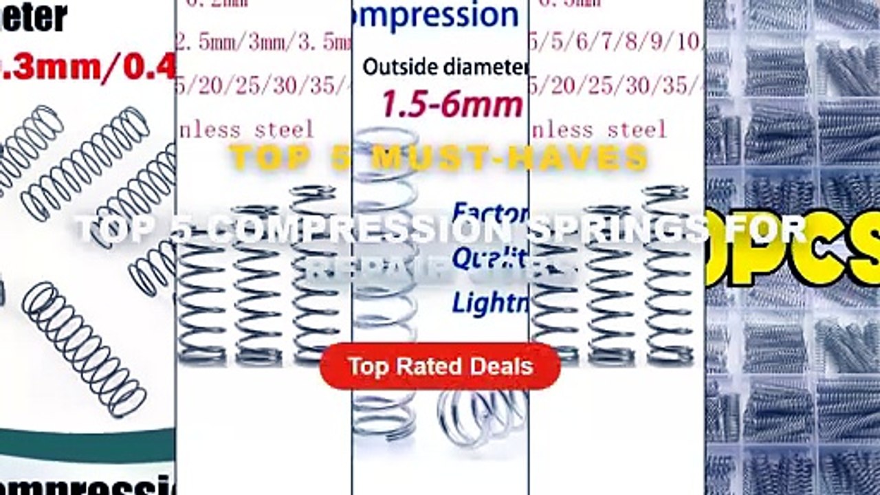 Don't Buy Top 5 Compression Springs For Repair Jobs Before Watching ...