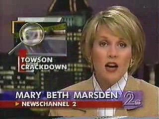 WMAR-TV 1996 11PM open and Talent