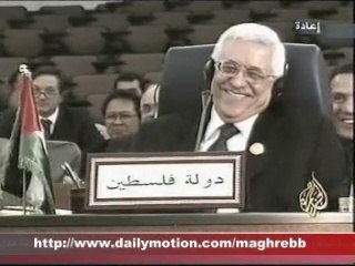 Kadhafi au sommet de la ligue arabe ..