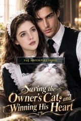 saving the owner's cat and winning his heart full