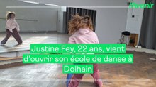 Justine Fey, 22 ans, vient d'ouvrir son école de danse à Dolhain