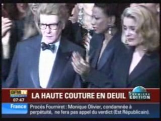 1 YVES SAINT LAURENT Couturier DECEDE