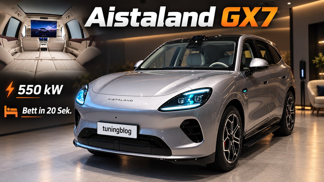 2027 Aistaland GX7: Huawei-Technik und rund 1.500 km Gesamtreichweite