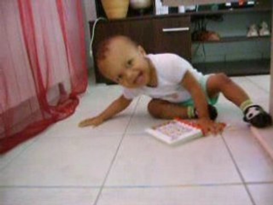 Mael fait des progrés, 3 aout 2008