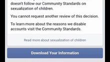 Bots disabling Facebook users account