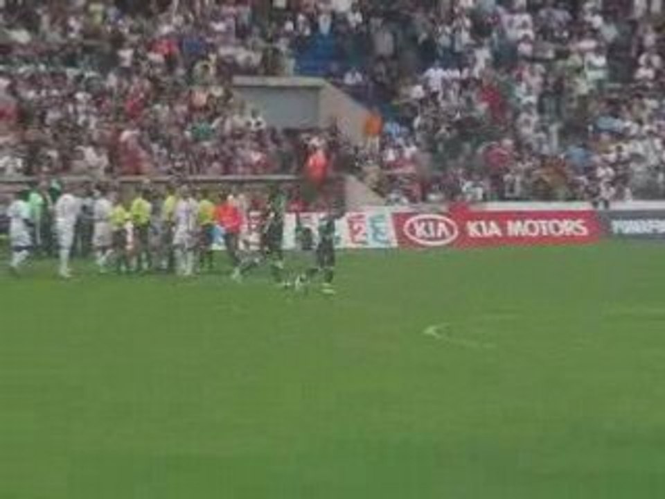 Trophée des Champions - Entrée des joueurs bordelais