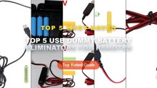 Cheap & Best Top 5 USB Dummy Battery Eliminators For Remotes Unboxing & Review - USB 5V to 3V 2x1.5V LR03 AAA Dummy Batt...