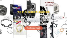 Best Top 5 Big Bore Cylinder Kits For Scooters on AliExpress | Review - Glixal GY6 105cc Chinese Scooter Engine 52mm Big...