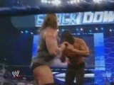Triple H vs. The Great Khali(Arm Wrestling)