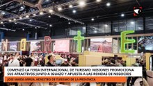 Comenzó la Feria Internacional de Turismo Misiones promociona sus atractivos junto a Iguazú