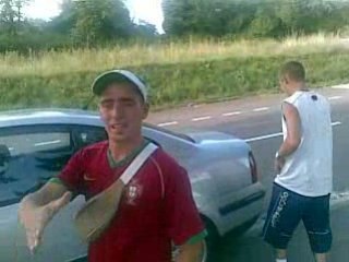 Depart portugal des charlots