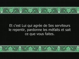 Sourate 42: As Sura (sourate La Consultation)