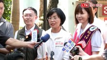 李四川海報貼公務機關外牆 蘇巧慧：公務員應遵守行政中立