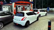 The Indian Swift Trio: Unstoppable Convoy Takes Over the Roads!
