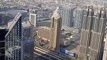 Dubai Top View From 50th Floor | Sheikh Zayed Road 4K View 2026