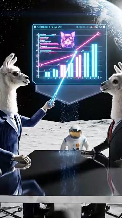 Llamas Taking Crypto "To The Moon" Literally! 🦙🚀