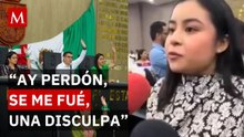¡Se quedó en blanco! La diputada Ana María Solís se vuelve viral tras entrevista en vivo