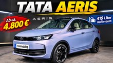 2027 Tata Aeris: Günstige Limousine mit 360-Grad-Kamera & 6 Airbags