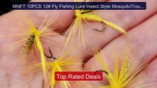 MNFT 10PCS 12# Fly Fishing Lure Insect Style MosquitoTrout ... -- Top Pick 2026 | Unbeatable Price!