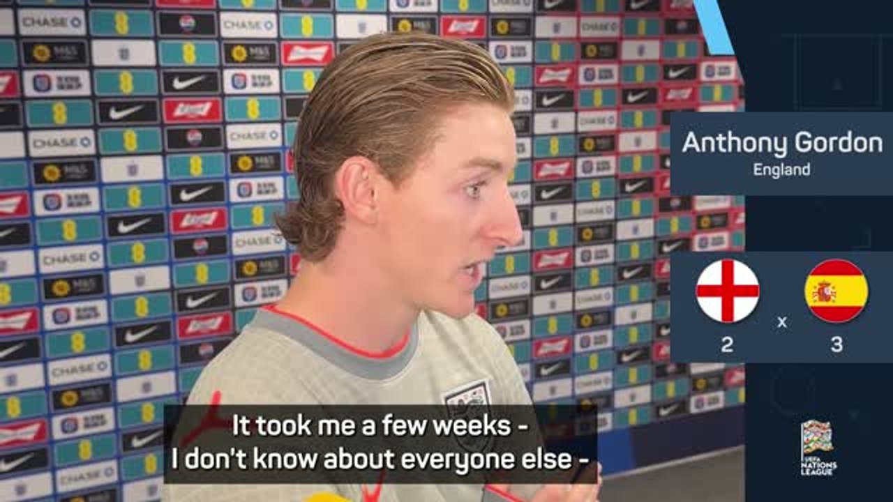 Gordon opens up on England's World Cup exit 'trauma'