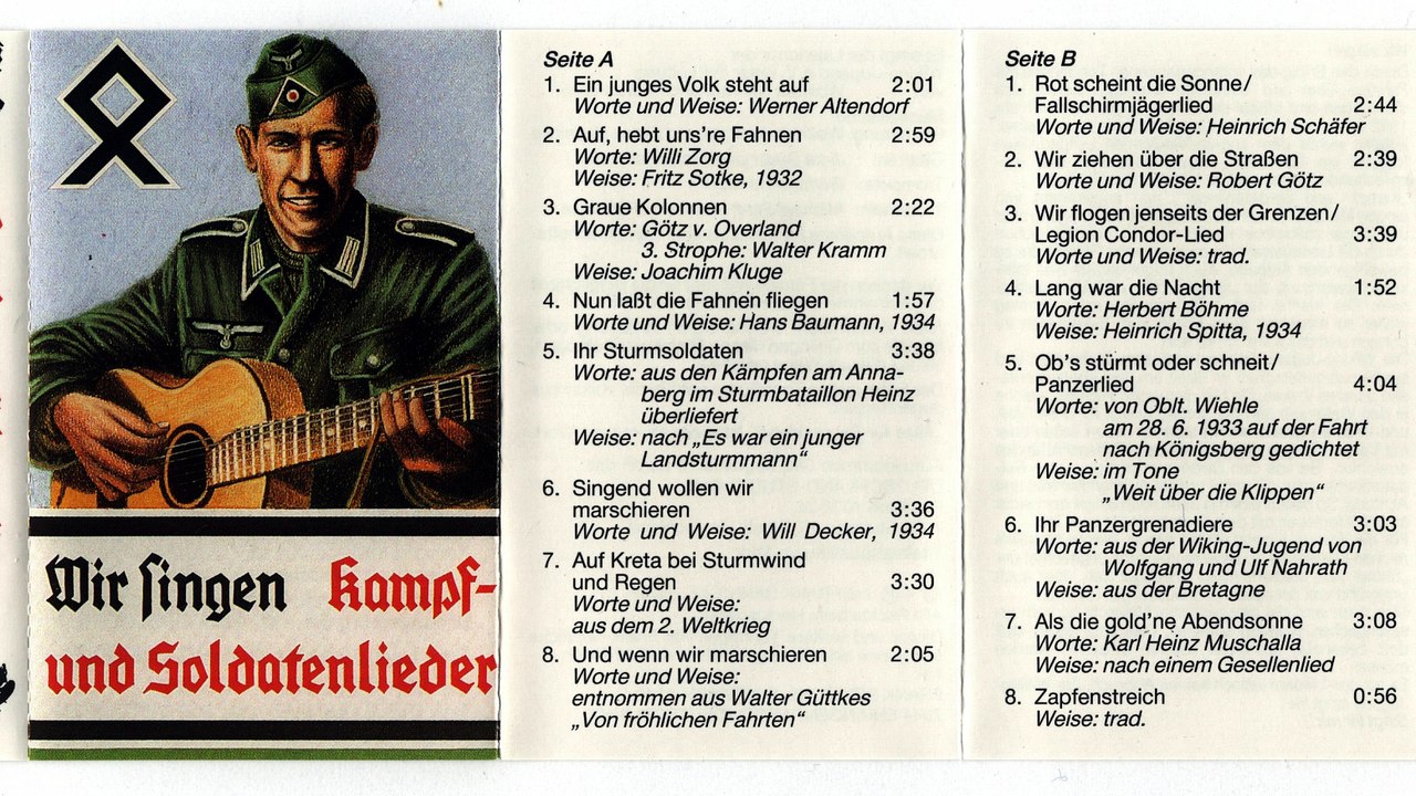 Wiking jugend - wir singen kampf- und soldatenlieder