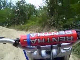 125 YZ 2001 Caméra embarquée de Lilian à Illats (33)