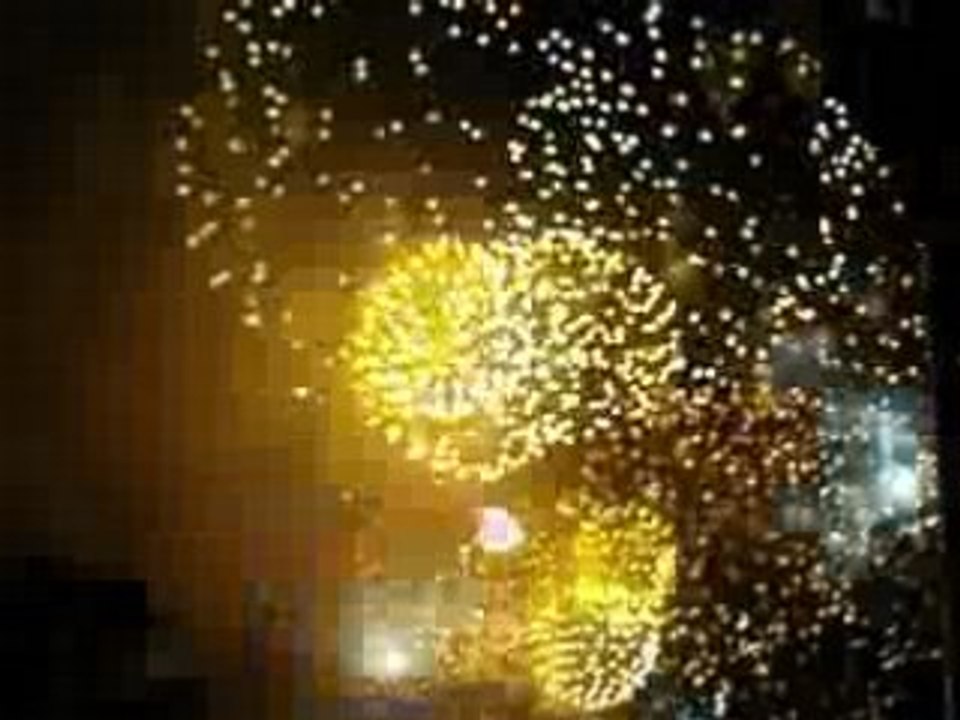 Final fete de annecy le feu d'artifice le 2 aout 2008 -