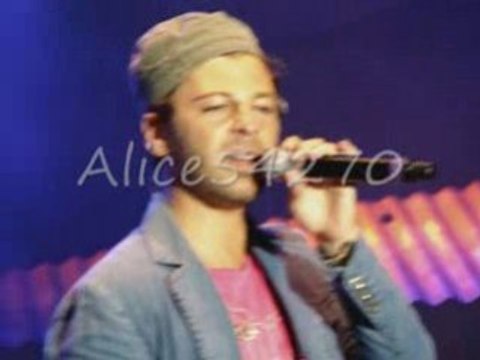 Christophe Maé Chanson pour son petit gars Nancy 01.08