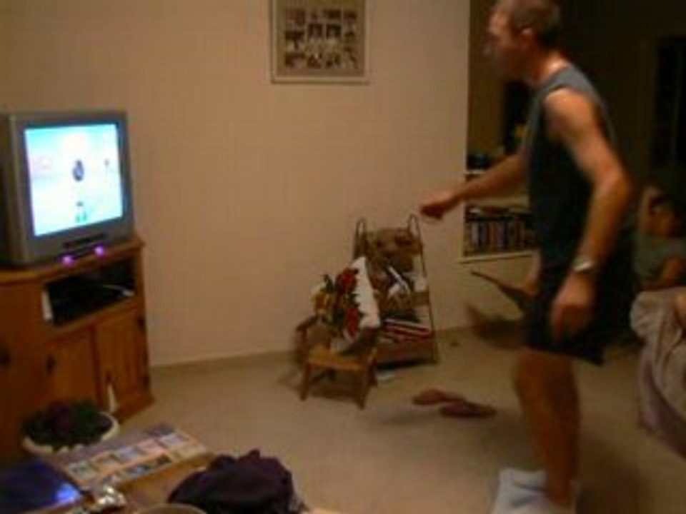 Eric avec le houla oup