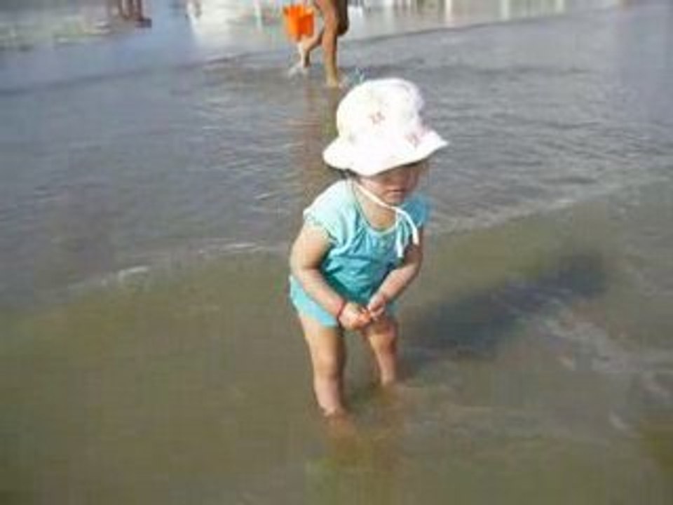 Dans l'eau