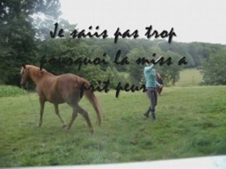 Travail a pied et (un peu) en cordelette avec Impa